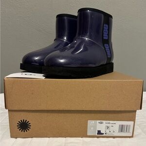 UGG Womens Clear Mini Boots - Dark Purple
